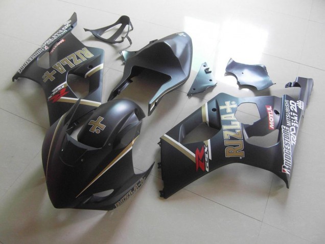2003-2004 Matte Black Rizla Race Suzuki GSXR 1000 Motorcylce Fairings Canada 2003-2004 Matte Black Rizla Race Suzuki GSXR 1000 Motorcylce Fairings Canada