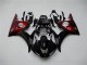2003-2005 Black Red Yamaha YZF R6 Motorcycle Replacement Fairings Canada 2003-2005 Black Red Yamaha YZF R6 Motorcycle Replacement Fairings Canada