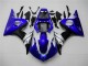2003-2005 Blue White Black Yamaha YZF R6 Motorcycle Fairings Kit Canada