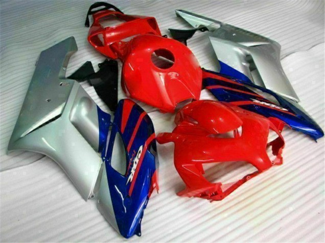 2004-2005 Red Silver Blue Honda CBR1000RR Motorcycle Fairings Kit Canada 2004-2005 Red Silver Blue Honda CBR1000RR Motorcycle Fairings Kit Canada