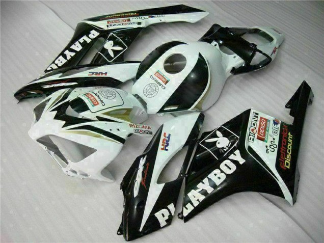 2004-2005 Black White Honda CBR1000RR Motorcycle Fairings Canada