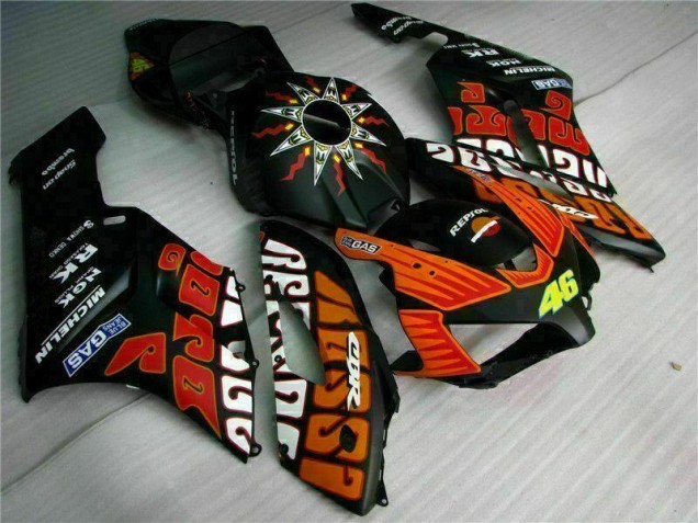 2004-2005 Black Orange Honda CBR1000RR Motorcycle Fairing Kits Canada