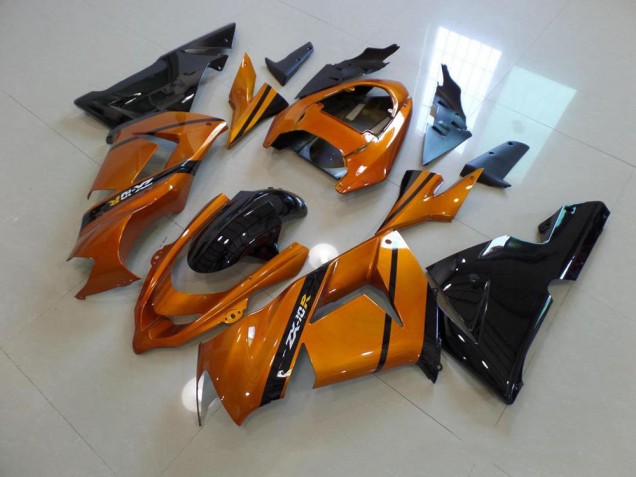 2003-2005 Gold Black Kawasaki ZX10R Bike Fairing Canada