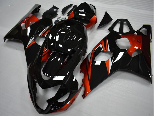 2004-2005 Orange Black Suzuki GSXR 600/750 Motor Bike Fairings Canada