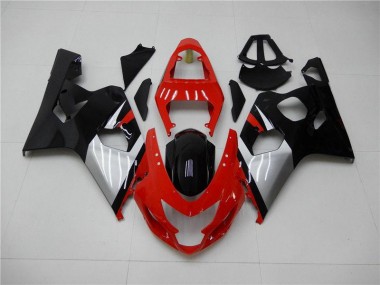 2004-2005 Red Black Suzuki GSXR 600/750 Motorbike Fairing Kits Canada