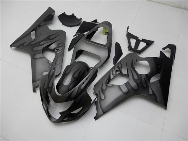 2004-2005 Black Grey Suzuki GSXR 600/750 Motorcylce Fairings Canada 2004-2005 Black Grey Suzuki GSXR 600/750 Motorcylce Fairings Canada
