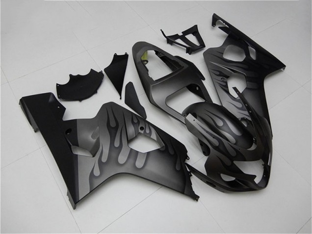 2004-2005 Black Grey Suzuki GSXR 600/750 Motorcylce Fairings Canada 2004-2005 Black Grey Suzuki GSXR 600/750 Motorcylce Fairings Canada