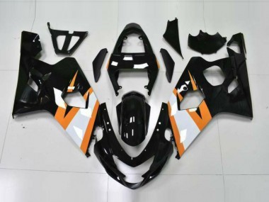 2004-2005 Orange Black Suzuki GSXR 600/750 Motorcycle Fairings Canada