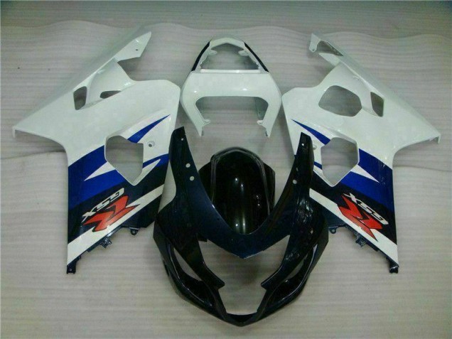 2004-2005 White Black Suzuki GSXR 600/750 Motorcycle Fairing Canada 2004-2005 White Black Suzuki GSXR 600/750 Motorcycle Fairing Canada