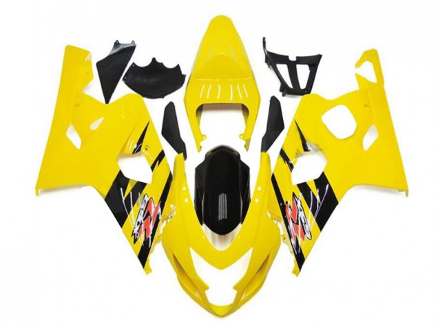 2004-2005 Yellow Black Suzuki GSXR 600/750 Motorbike Fairings Canada 2004-2005 Yellow Black Suzuki GSXR 600/750 Motorbike Fairings Canada