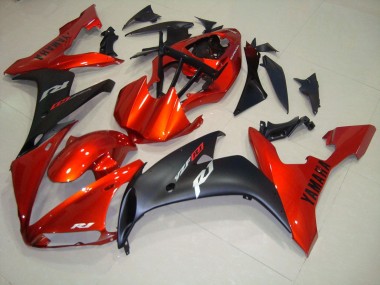 2004-2006 Red Matte Black Yamaha YZF R1 Motorbike Fairings Canada