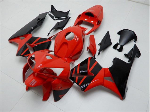 2005-2006 Red Black Honda CBR600RR Motorcycle Fairings Kits Canada