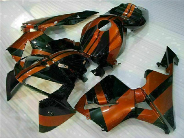 2005-2006 Black Red Honda CBR600RR Motor Fairings Canada