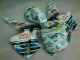 2005-2006 White Blue Nastro Azzurro 46 Honda CBR600RR Motorcycle Fairing Canada