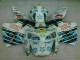 2005-2006 White Blue Nastro Azzurro 46 Honda CBR600RR Motorcycle Fairing Canada