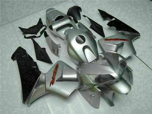 2005-2006 Silver Honda CBR600RR Bike Fairing Kit Canada 2005-2006 Silver Honda CBR600RR Bike Fairing Kit Canada