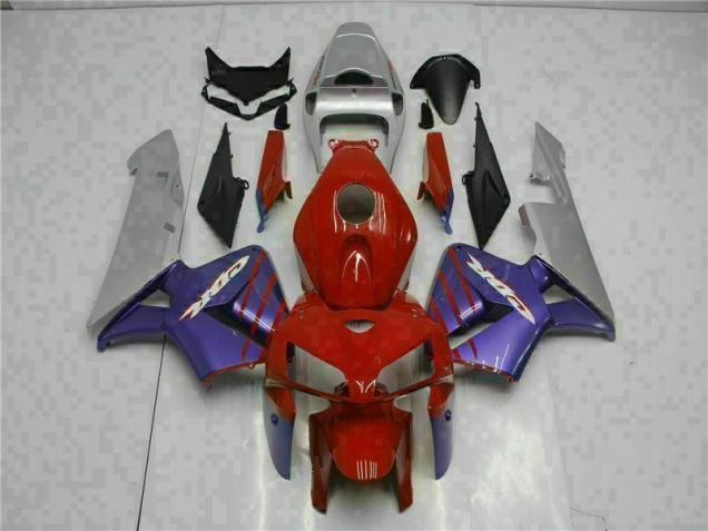 2005-2006 Red Purple Honda CBR600RR Motorbike Fairing Kits Canada 2005-2006 Red Purple Honda CBR600RR Motorbike Fairing Kits Canada