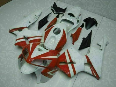 2005-2006 White Red Honda CBR600RR Motorcycle Fairings Canada