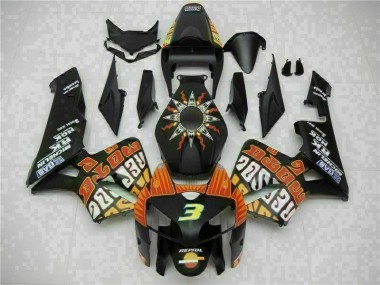 2005-2006 Black Honda CBR600RR Motorbike Fairing Canada