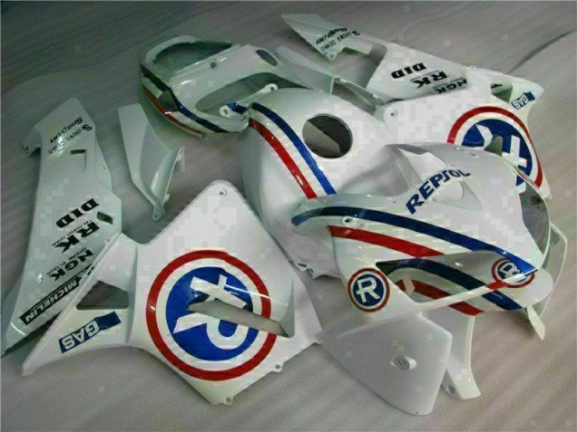 2005-2006 White Honda CBR600RR Bike Fairings Canada 2005-2006 White Honda CBR600RR Bike Fairings Canada