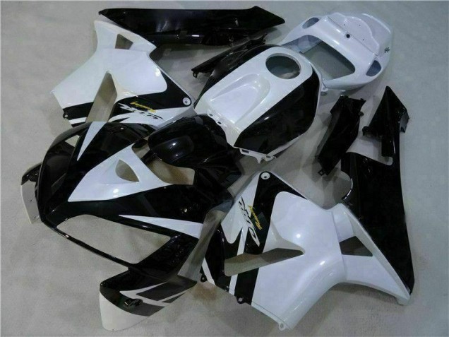 2005-2006 White Black Honda CBR600RR Motorbike Fairing Canada