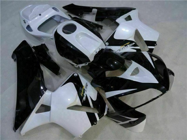 2005-2006 White Black Honda CBR600RR Motorbike Fairing Canada