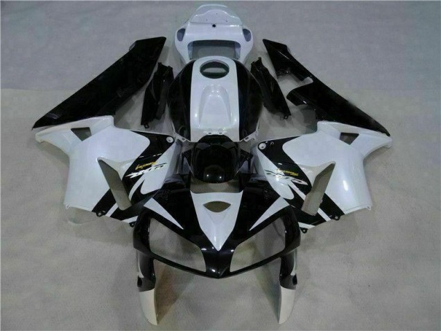 2005-2006 White Black Honda CBR600RR Motorbike Fairing Canada