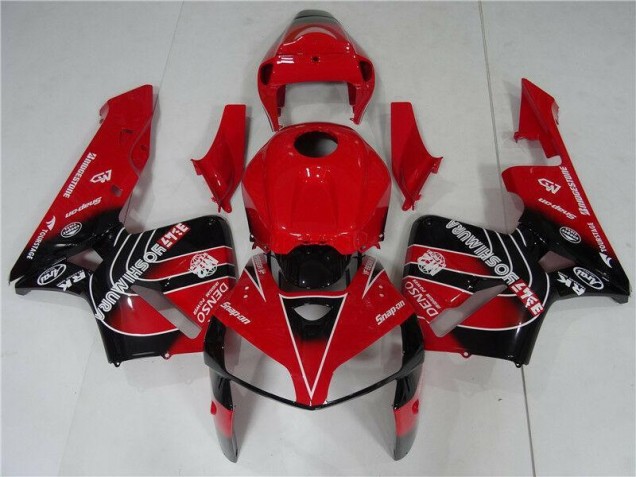 2005-2006 Red Black Honda CBR600RR Motorcycle Fairing Kit Canada 2005-2006 Red Black Honda CBR600RR Motorcycle Fairing Kit Canada