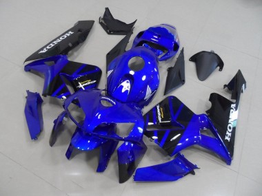 2005-2006 Honda CBR600RR Motorcycle Fairings MF2989 - Blue Black Canada