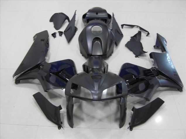 2005-2006 Matte Black Skull Honda CBR600RR Bike Fairings Canada