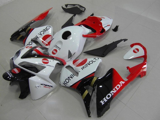 2005-2006 Red Konica Honda CBR600RR Motorbike Fairing Kits Canada 2005-2006 Red Konica Honda CBR600RR Motorbike Fairing Kits Canada