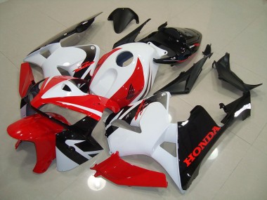 2005-2006 Red White Black Honda CBR600RR Motorcylce Fairings Canada