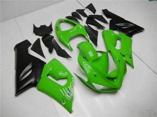 2005-2006 Green Kawasaki ZX6R Motorbike Fairing Canada 2005-2006 Green Kawasaki ZX6R Motorbike Fairing Canada