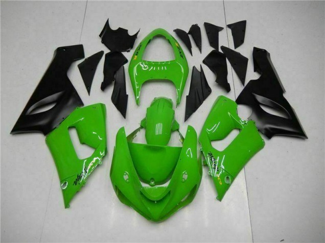 2005-2006 Green Kawasaki ZX6R Motorbike Fairing Canada 2005-2006 Green Kawasaki ZX6R Motorbike Fairing Canada