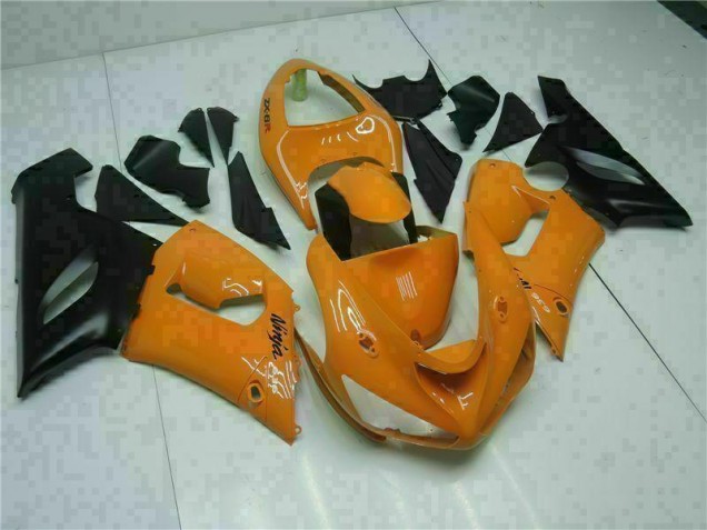 2005-2006 Orange Kawasaki ZX6R Bike Fairing Canada