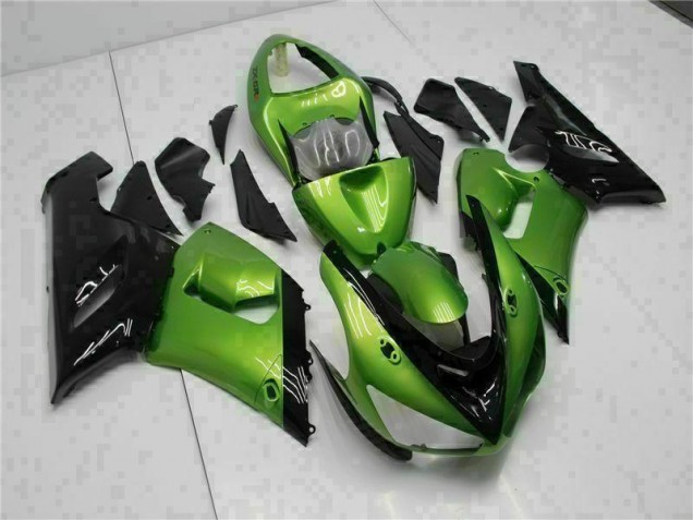 2005-2006 Green Kawasaki ZX6R Motorcycle Bodywork Canada