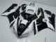 2005-2006 Kawasaki Ninja ZX6R Motorcycle Fairings MF0551 - Black White Canada 2005-2006 Kawasaki Ninja ZX6R Motorcycle Fairings MF0551 - Black White Canada
