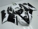 2005-2006 Kawasaki Ninja ZX6R Motorcycle Fairings MF0551 - Black White Canada 2005-2006 Kawasaki Ninja ZX6R Motorcycle Fairings MF0551 - Black White Canada