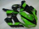 2005-2006 Green Black Kawasaki ZX6R Motorbike Fairing Canada