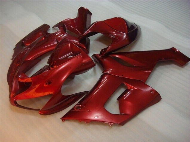 2005-2006 Red Kawasaki ZX6R Bike Fairing Canada
