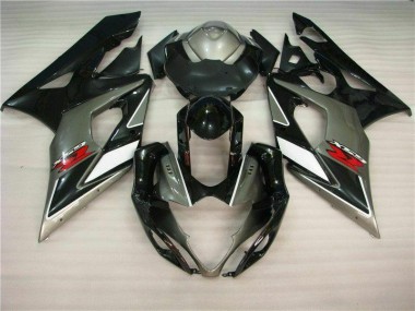 2005-2006 Suzuki GSXR 1000 Motorcycle Fairings MF1799 - Grey Black Canada
