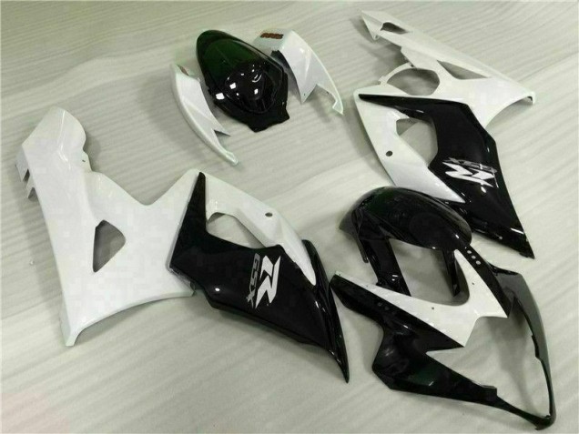 2005-2006 White Black Suzuki GSXR 1000 Moto Fairings Canada