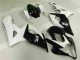 2005-2006 White Black Suzuki GSXR 1000 Moto Fairings Canada