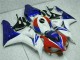 2006-2007 Blue White Honda CBR1000RR Motorbike Fairing Kits Canada