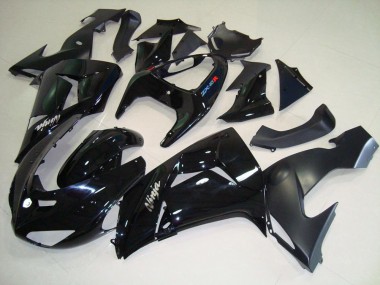 2006-2007 Black Matte Black Kawasaki ZX10R Motorbike Fairing Canada