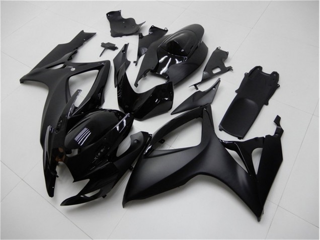 2006-2007 Matte Black Suzuki GSXR 600/750 Bike Fairings Canada