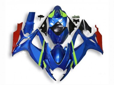 2006-2007 Blue Suzuki GSXR 600/750 Motorcyle Fairings Canada
