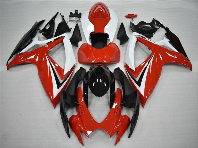 2006-2007 Red Black Suzuki GSXR 600/750 Motorcycle Fairing Kits Canada 2006-2007 Red Black Suzuki GSXR 600/750 Motorcycle Fairing Kits Canada