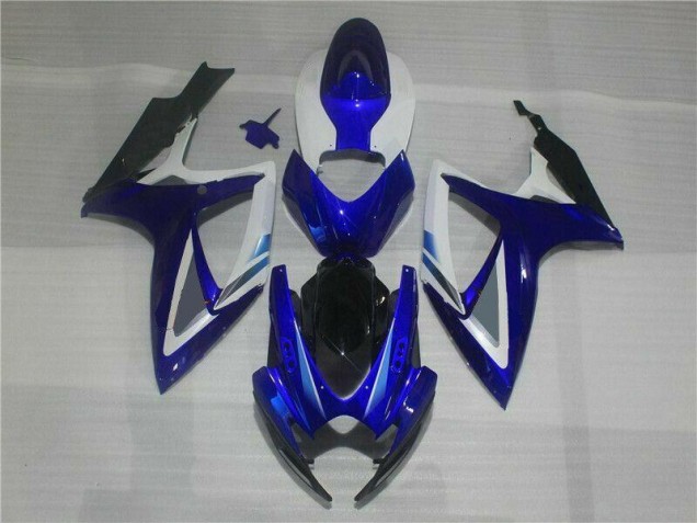 2006-2007 Blue White Suzuki GSXR 600/750 Bike Fairing Canada 2006-2007 Blue White Suzuki GSXR 600/750 Bike Fairing Canada