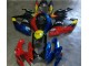 2006-2007 Red Blue Suzuki GSXR 600/750 Motorbike Fairing Canada 2006-2007 Red Blue Suzuki GSXR 600/750 Motorbike Fairing Canada